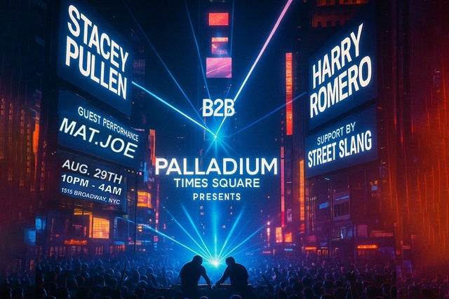 Palladium Times Square presents: Stacey Pullen & Harry Romero
