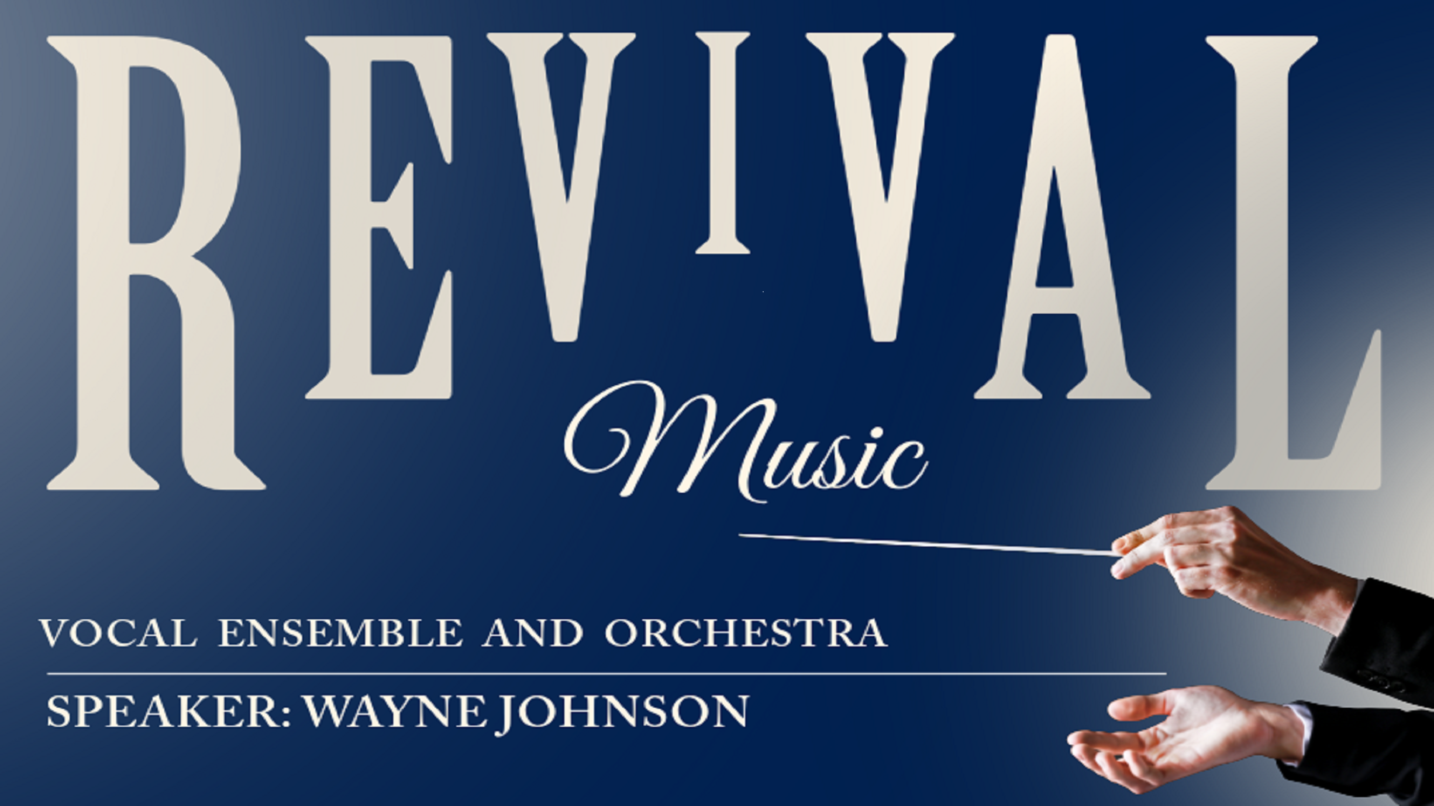 Revival Music Vocal Ensemble and Orchestra at Pantages Theater – Tacoma, WA