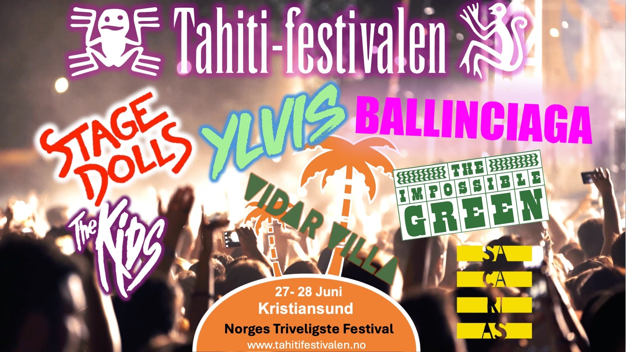 Tahitifestivalen 2025 - Fredagspass 