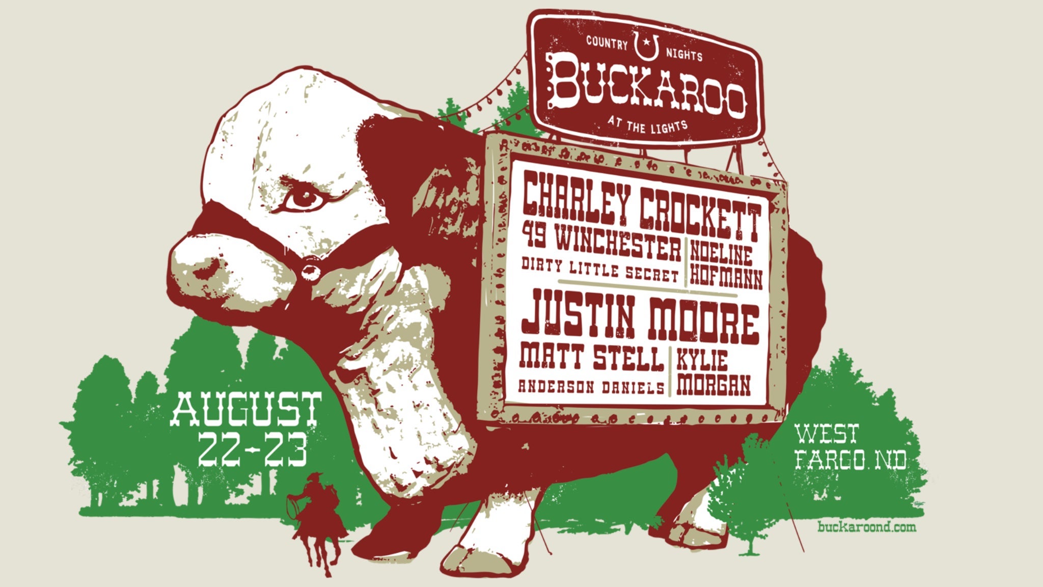 Buckaroo Friday - Country Nights at The Lights, August 22nd, 2025