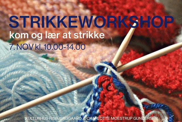 Strikkeworkshop med Charlotte Moestrup Gundersen