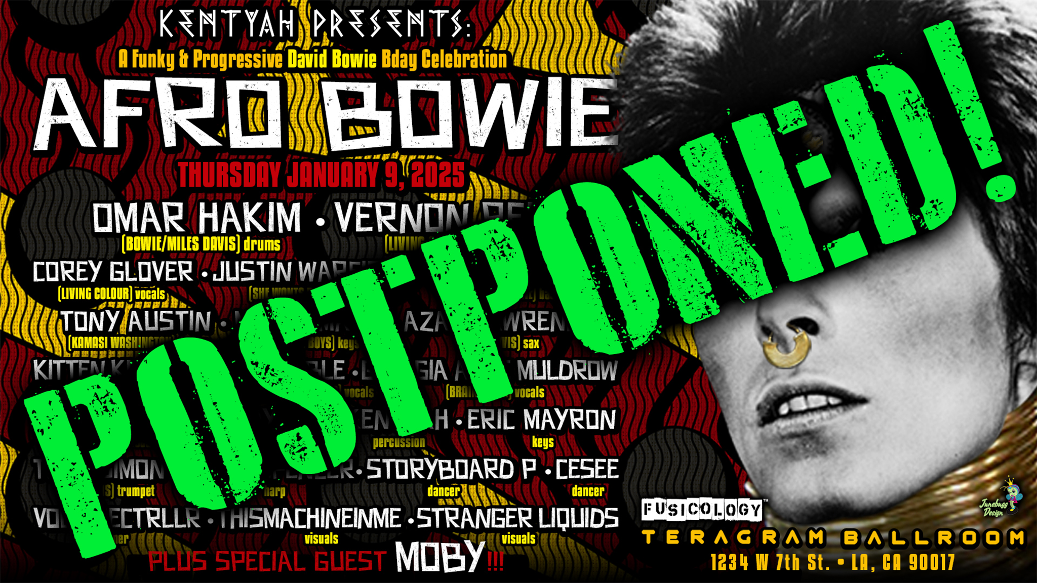 Afro Bowie - A Progressive BIRTHDAY CELEBRATION of DAVID BOWIE