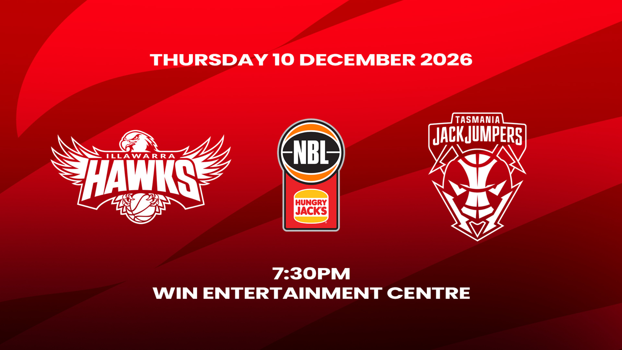 2026-27 Hungry Jacks NBL Season - Illawarra Hawks v Jackjumpers