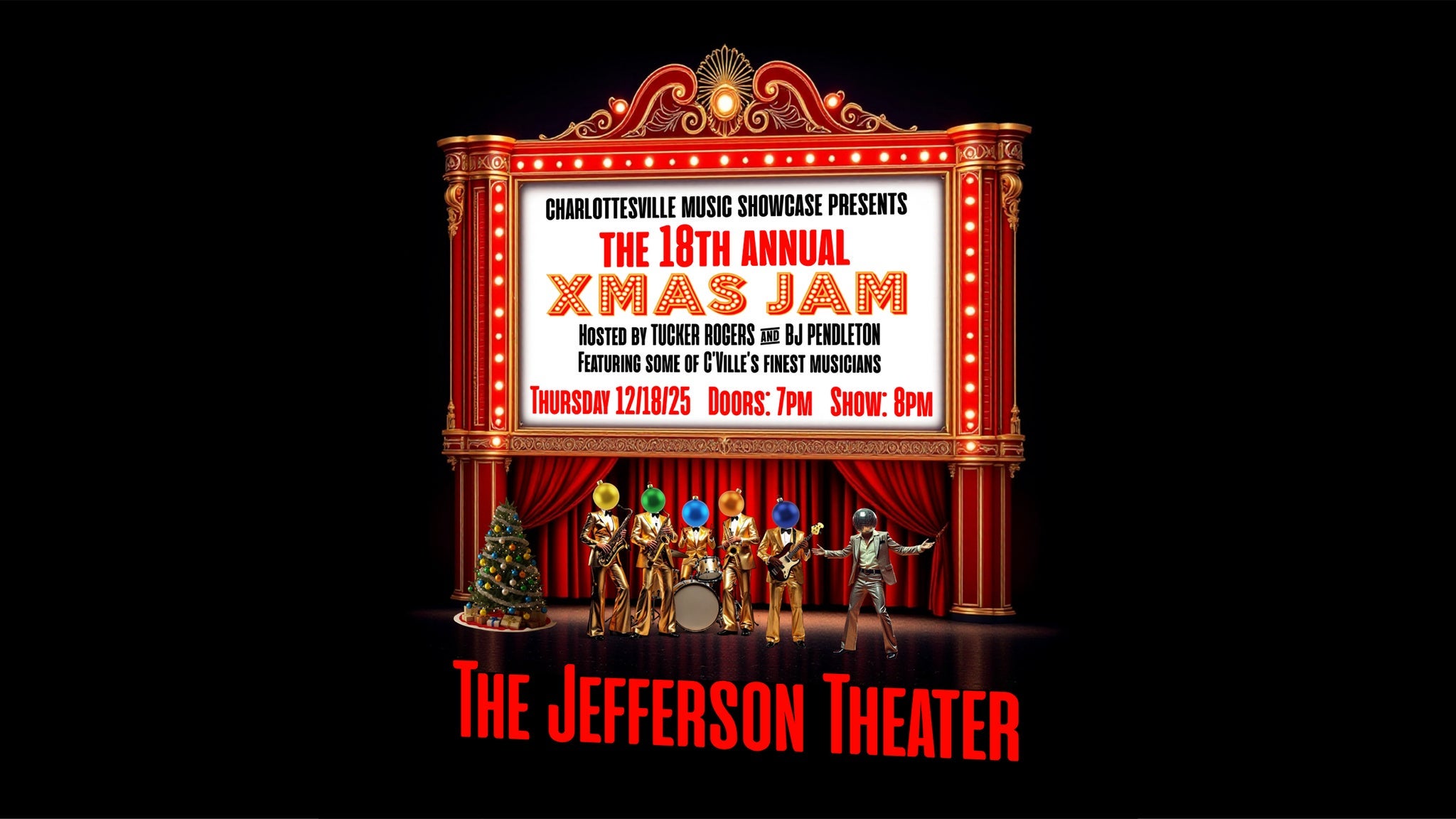 Charlottesville Music Showcase presents Xmas Jam