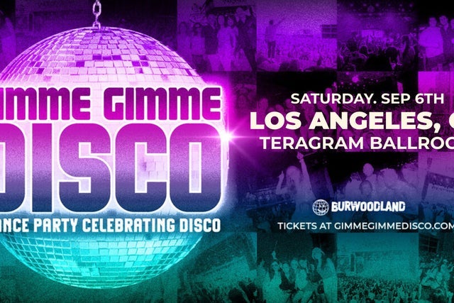 Gimme Gimme Disco presales in Los Angeles