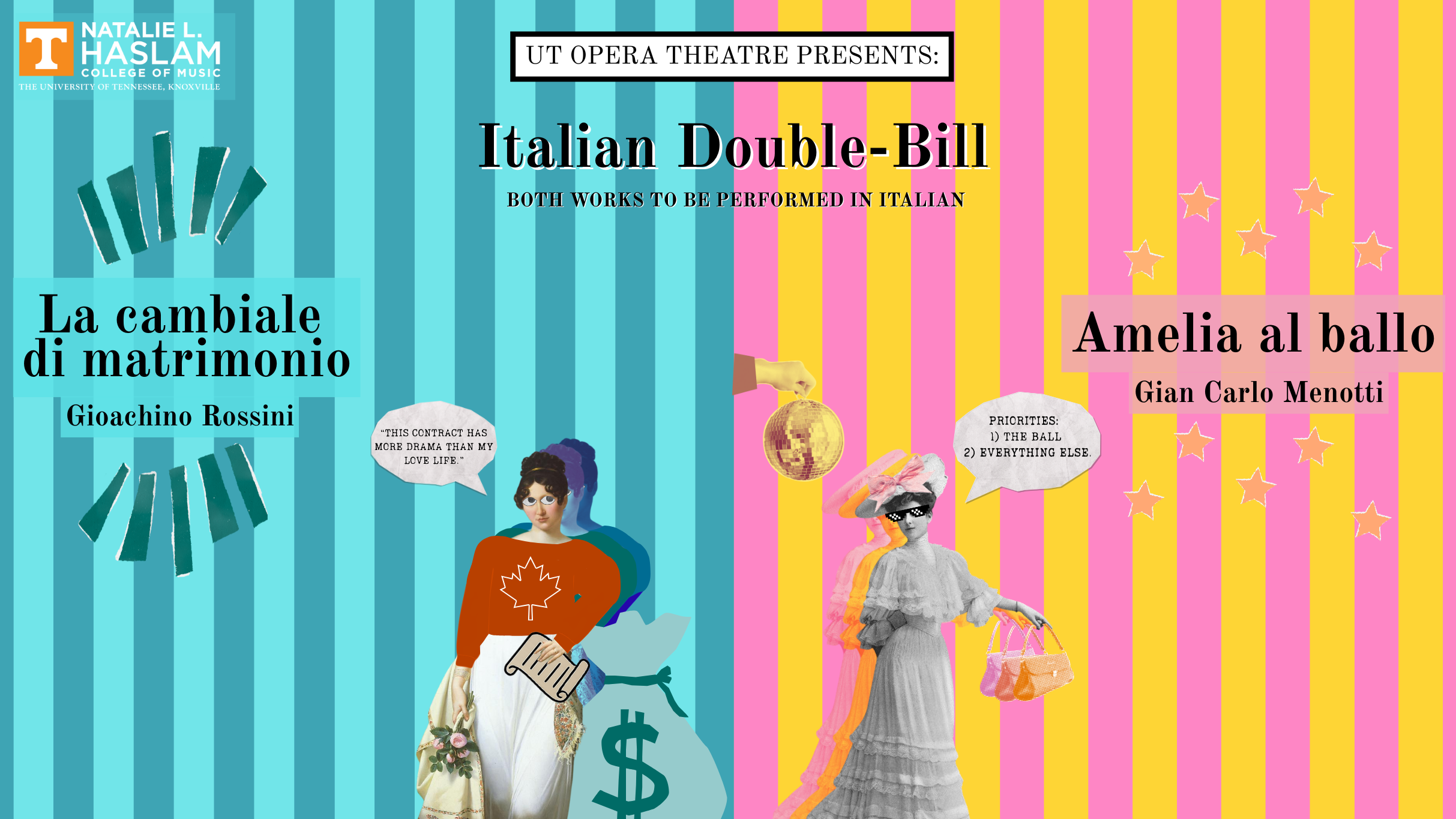 Presale codes for ut opera theatre presents rossini and menotti: members use these when buying pre-sale tickets