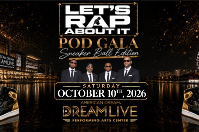 Lets Rap About it Pod Gala - Sneaker Ball Edition