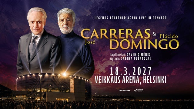 Carreras & Domingo – Legends Together Again Live in Concert