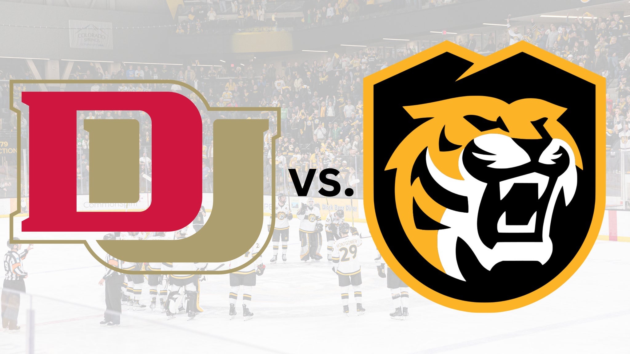 Colorado College Tigers Hockey vs. Denver