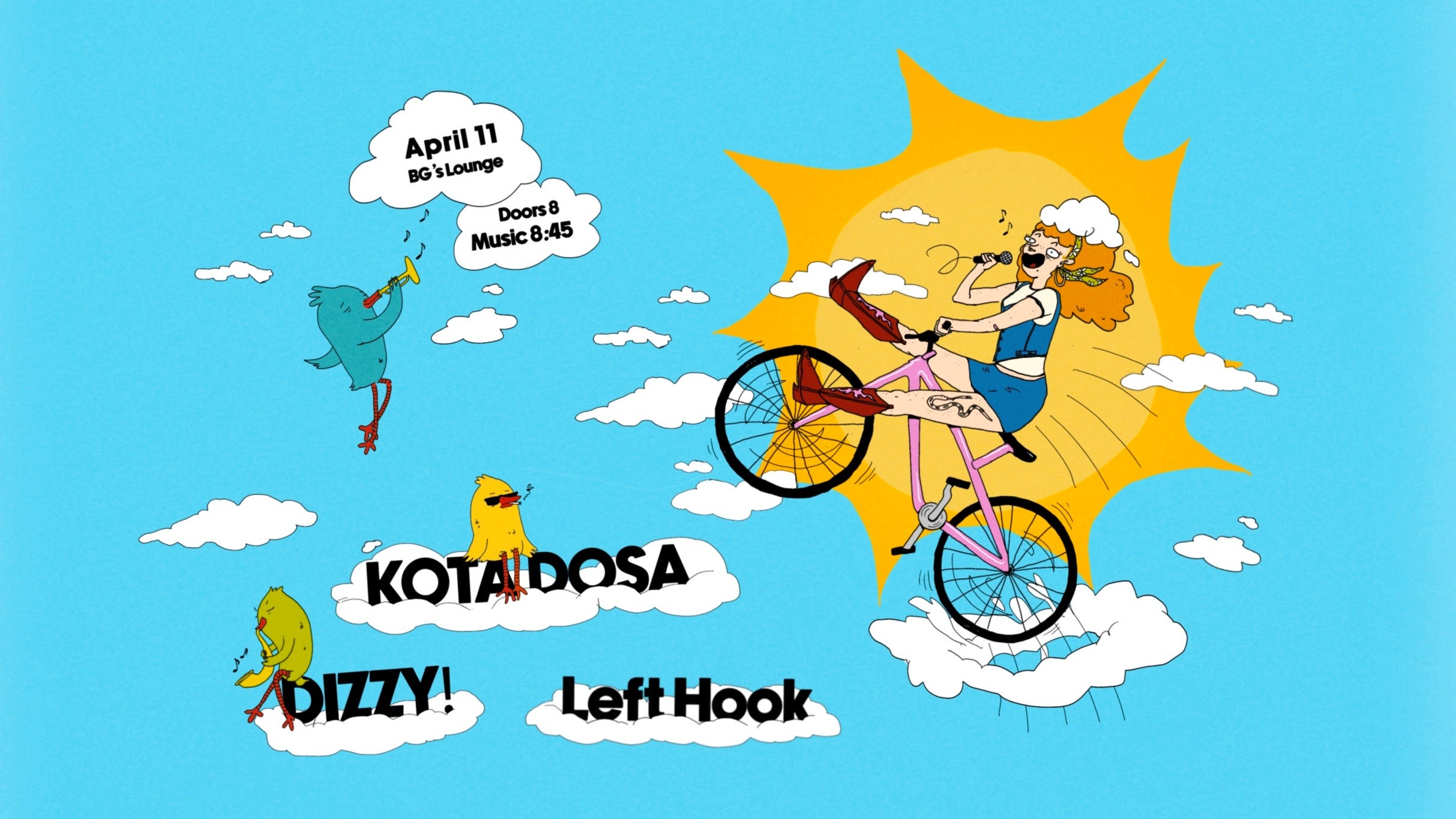 Kota Dosa, DIZZY!, and Left Hook