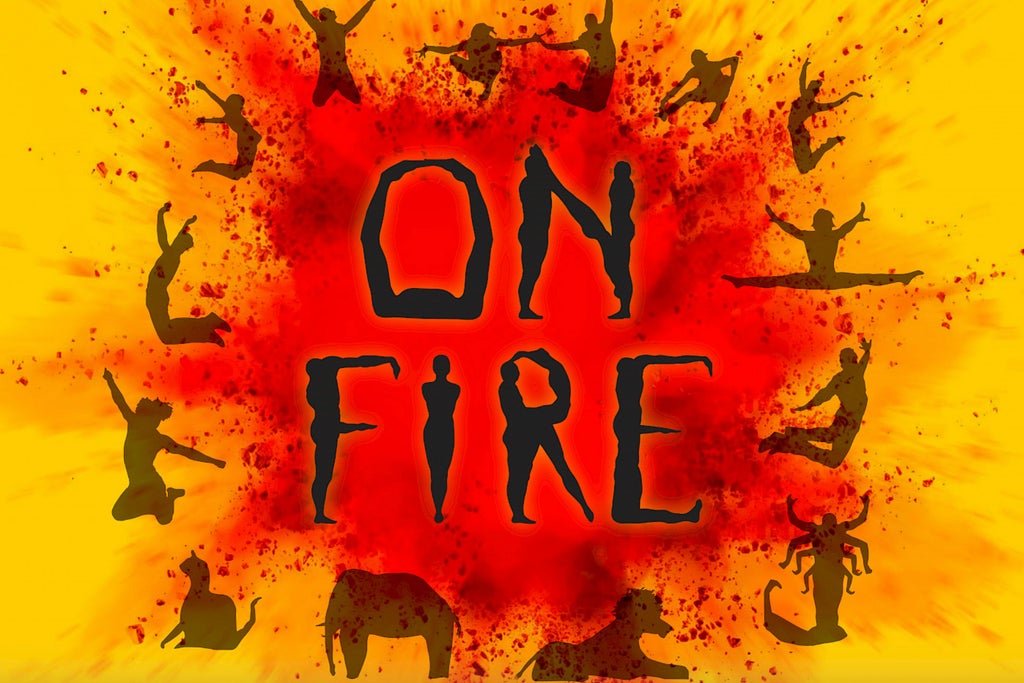 Moving Shadows On Fire show poster