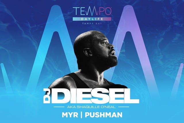 Tempo Daylife Tampa Bay Presents - DJ Diesel in Tampa promotional photo for Venue presale tickets offer