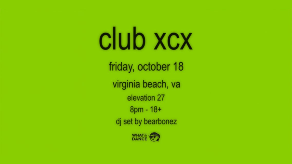 Club XCX: A Charli XCX Dance Party (Ages 18 & Up)