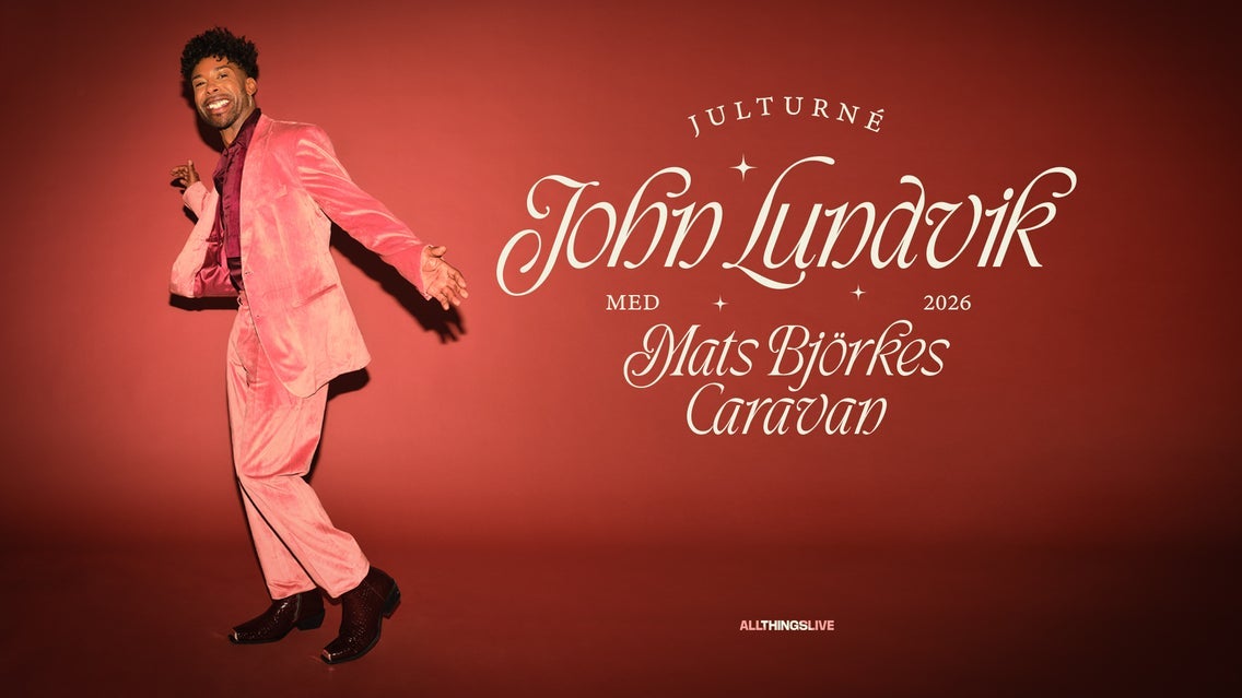 John Lundvik med Mats Björkes Caravan – Julturné 2026 event image