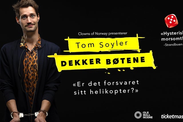 Ticket Reselling TOM SOYLER DEKKER B&Oslash;TENE