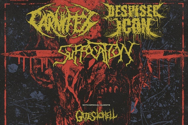 Plakat wydarzenia: Carnifex + Despised Icon + Suffocation + Gates To Hell