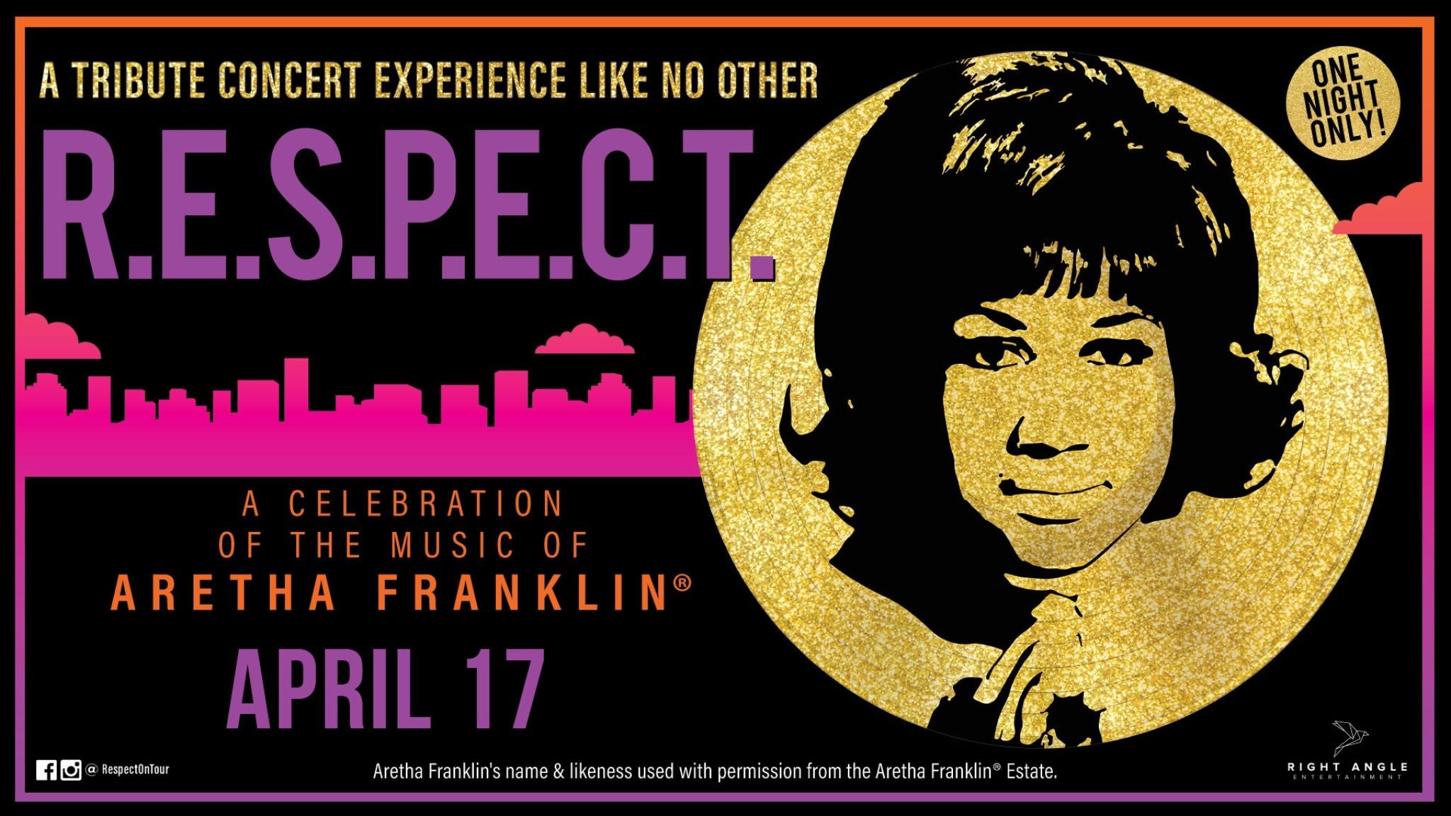 R.E.S.P.E.C.T. – A Celebration of the Music of Aretha Franklin at The Pullo Center – York, PA