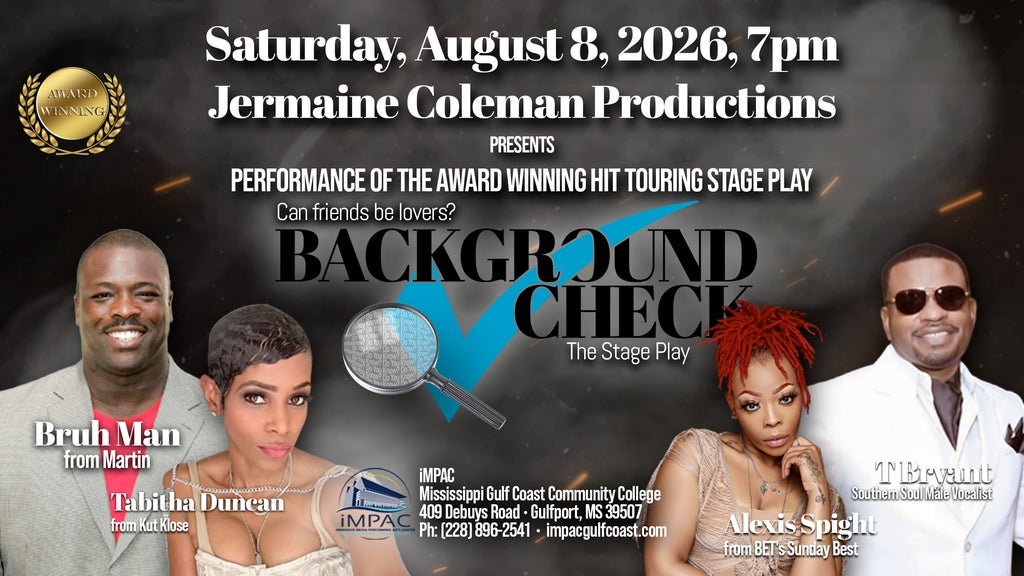 Background Check: The Stage Play