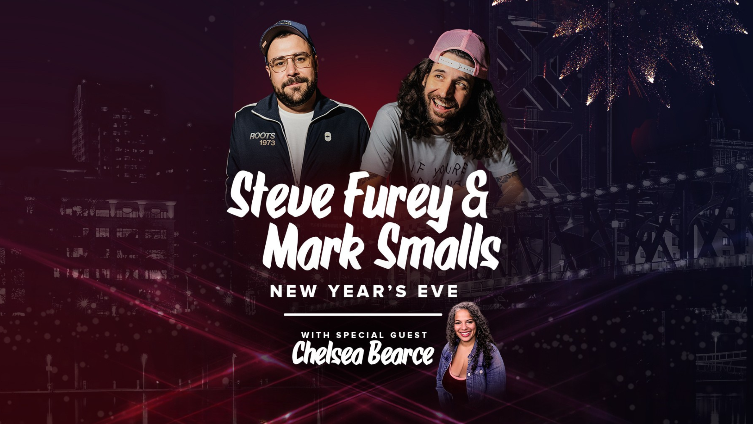 Last Laughs NYE Show with Steve Furey & Mark Smalls