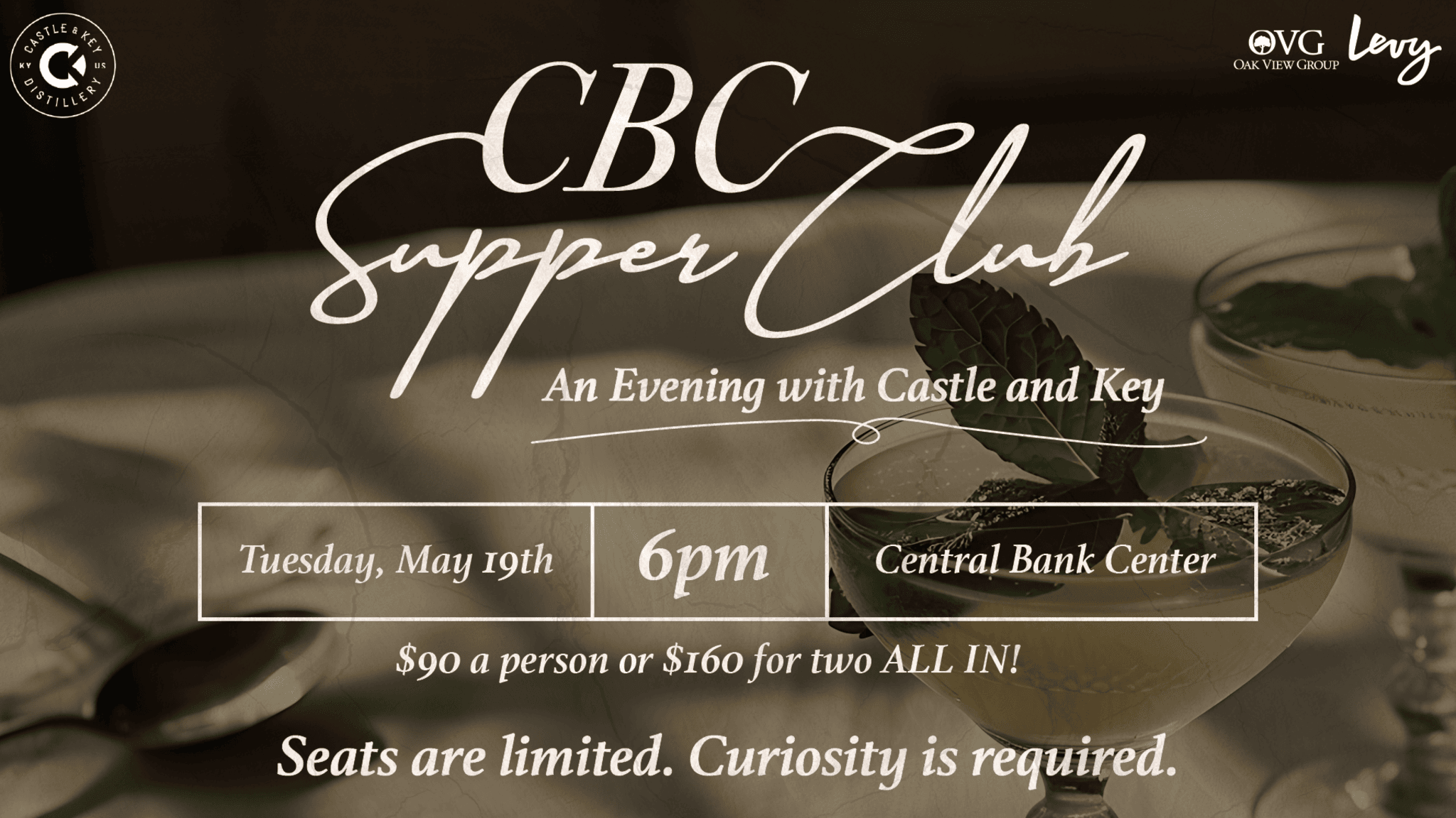 CBC Supper Club An Evening with Castle and Key
