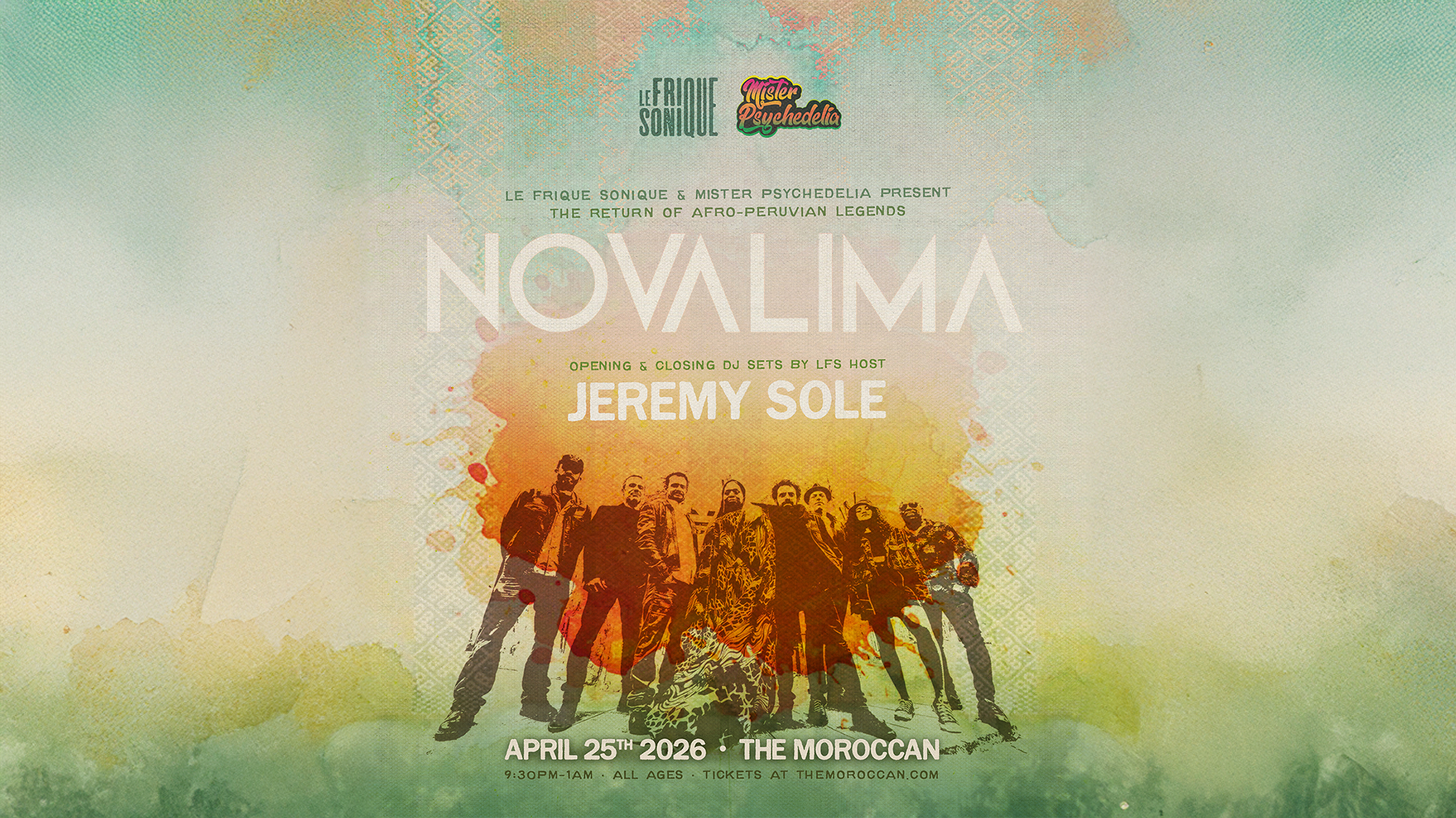 Le Frique Sonique Presents: Novalima & Jeremy Sole