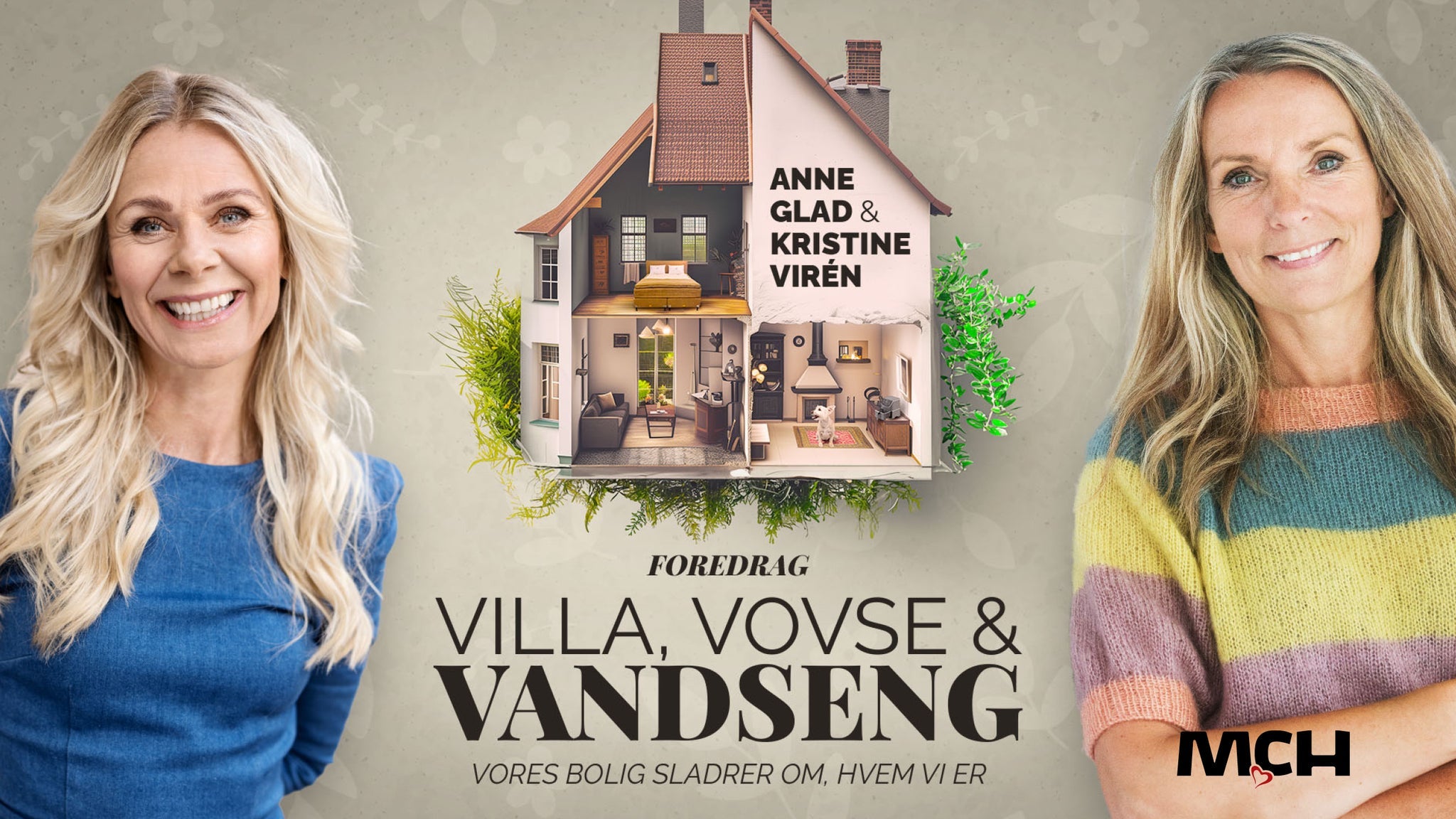Anne Glad og Kristine Virén - Villa, vovse og vandseng