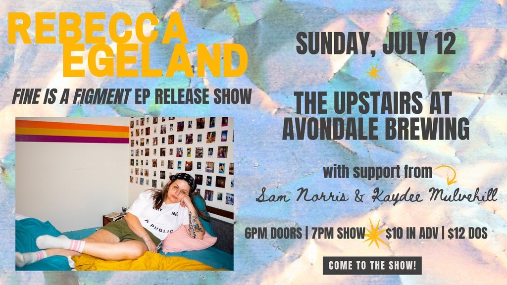 Rebecca Egeland EP Release - The Upstairs at Avondale