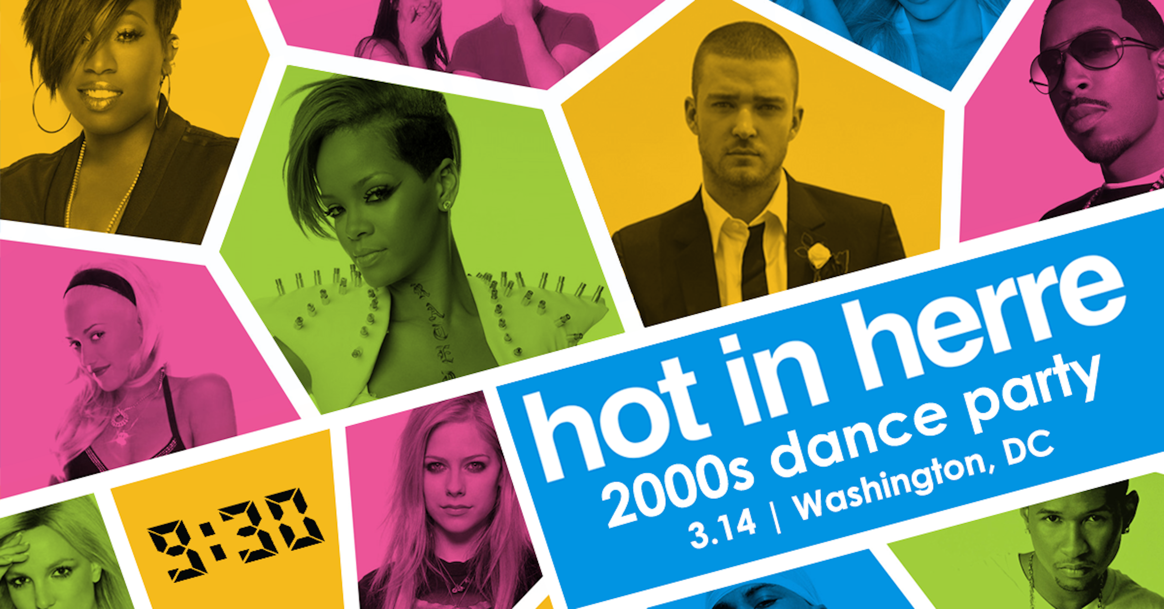 Hot In Herre: 2000s Dance Party at 9:30 CLUB – Washington, DC