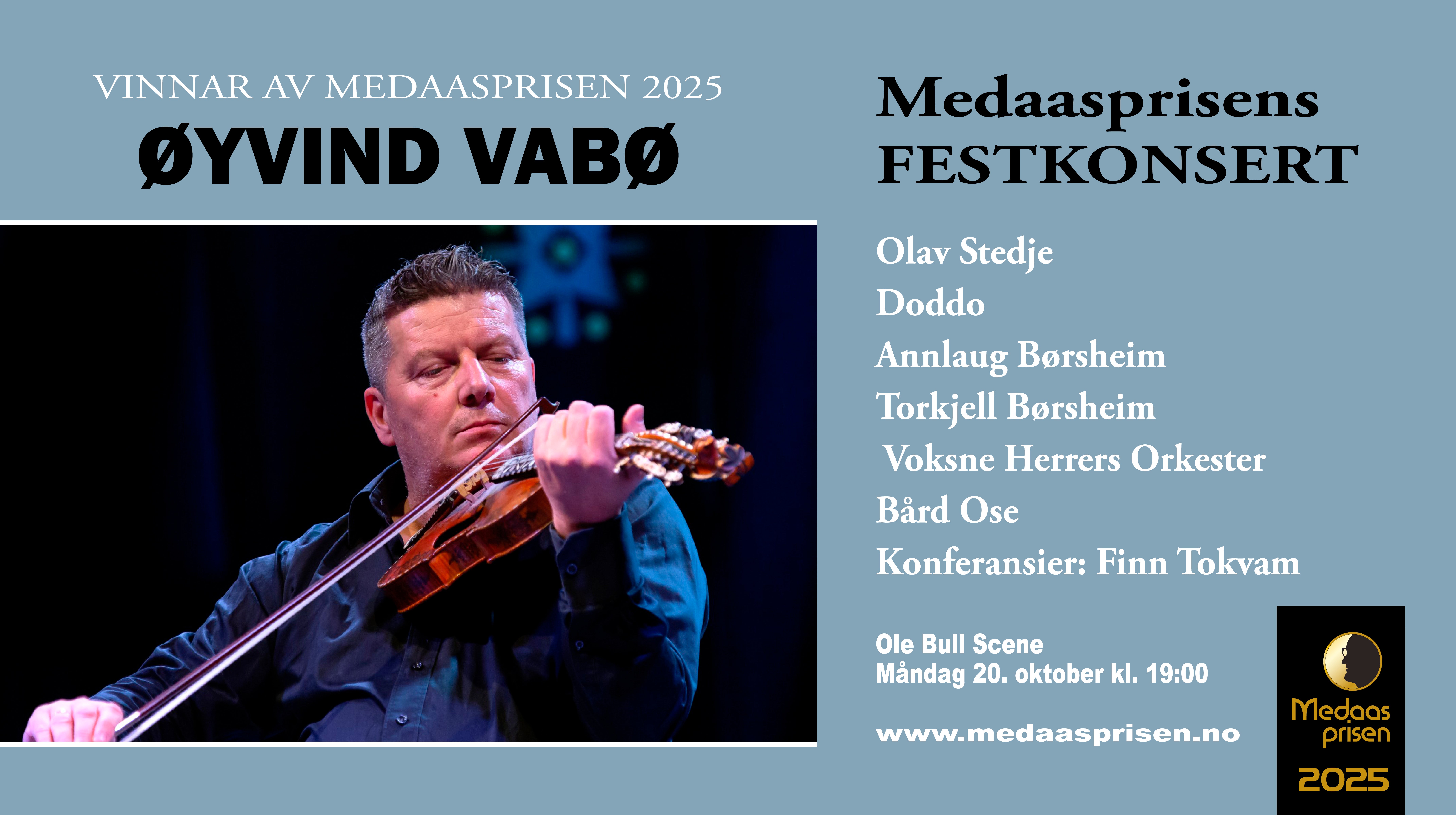 Medaasprisens festkonsert