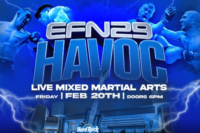 Presale codes for elite fight night 29: havoc at hard rock mma: members use these when buying pre-sale tickets