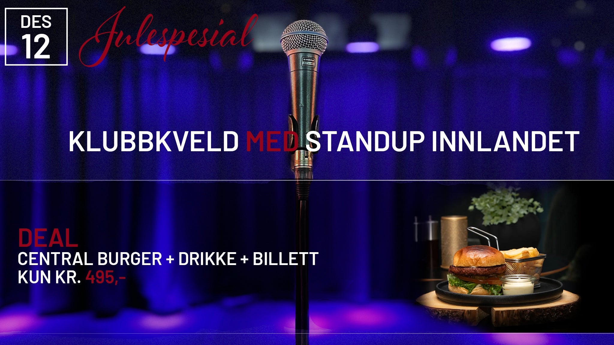 Julespesial med Standup Innlandet