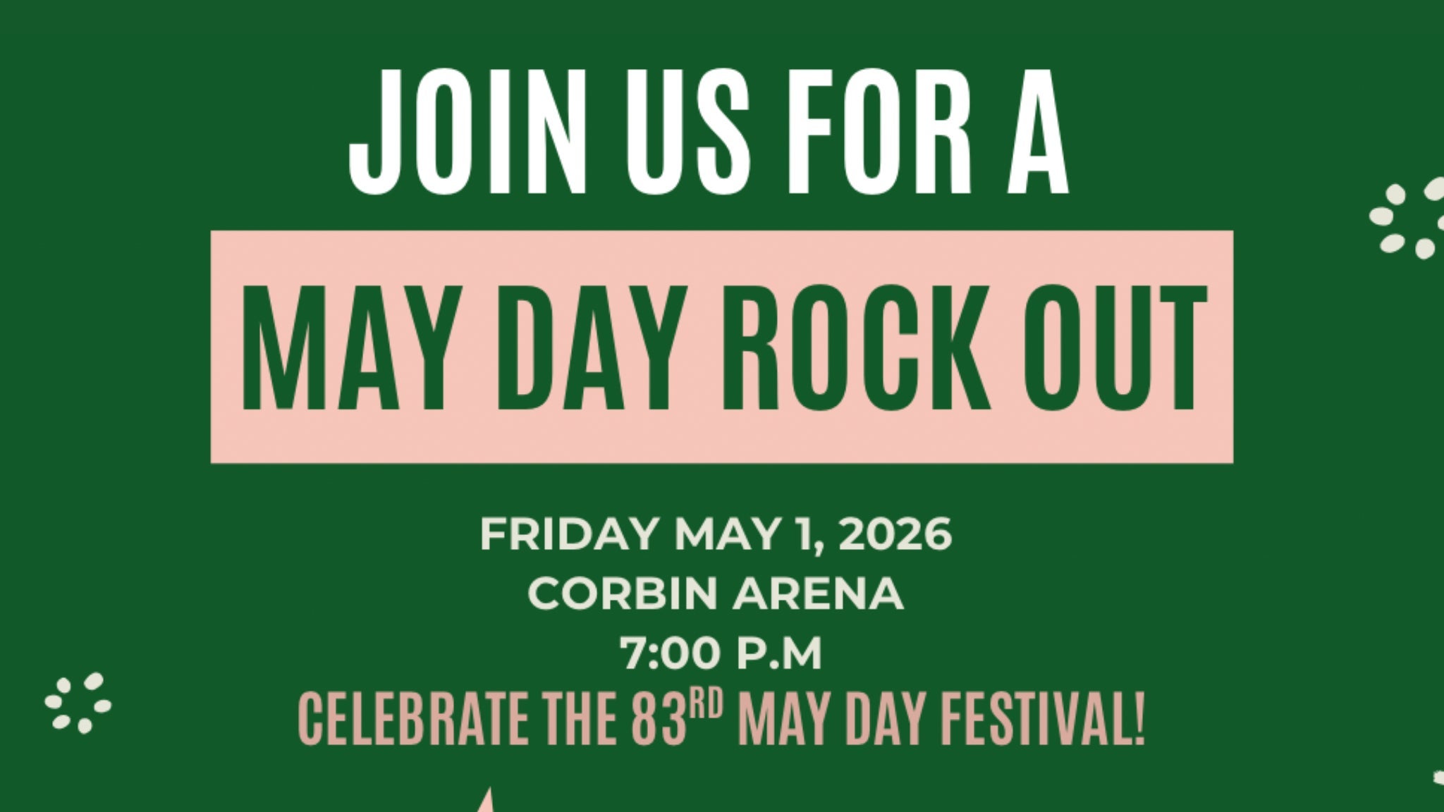 83rd Annual May Day Festival