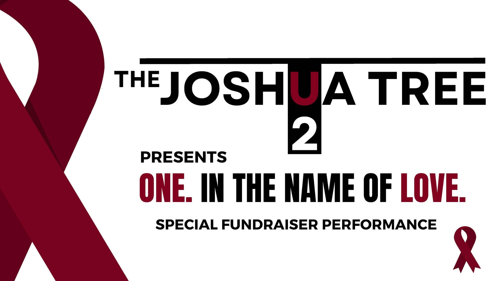 working presale password for The Joshua Tree One. In The Name Of Love Fundraiser affordable tickets in Portsmouth