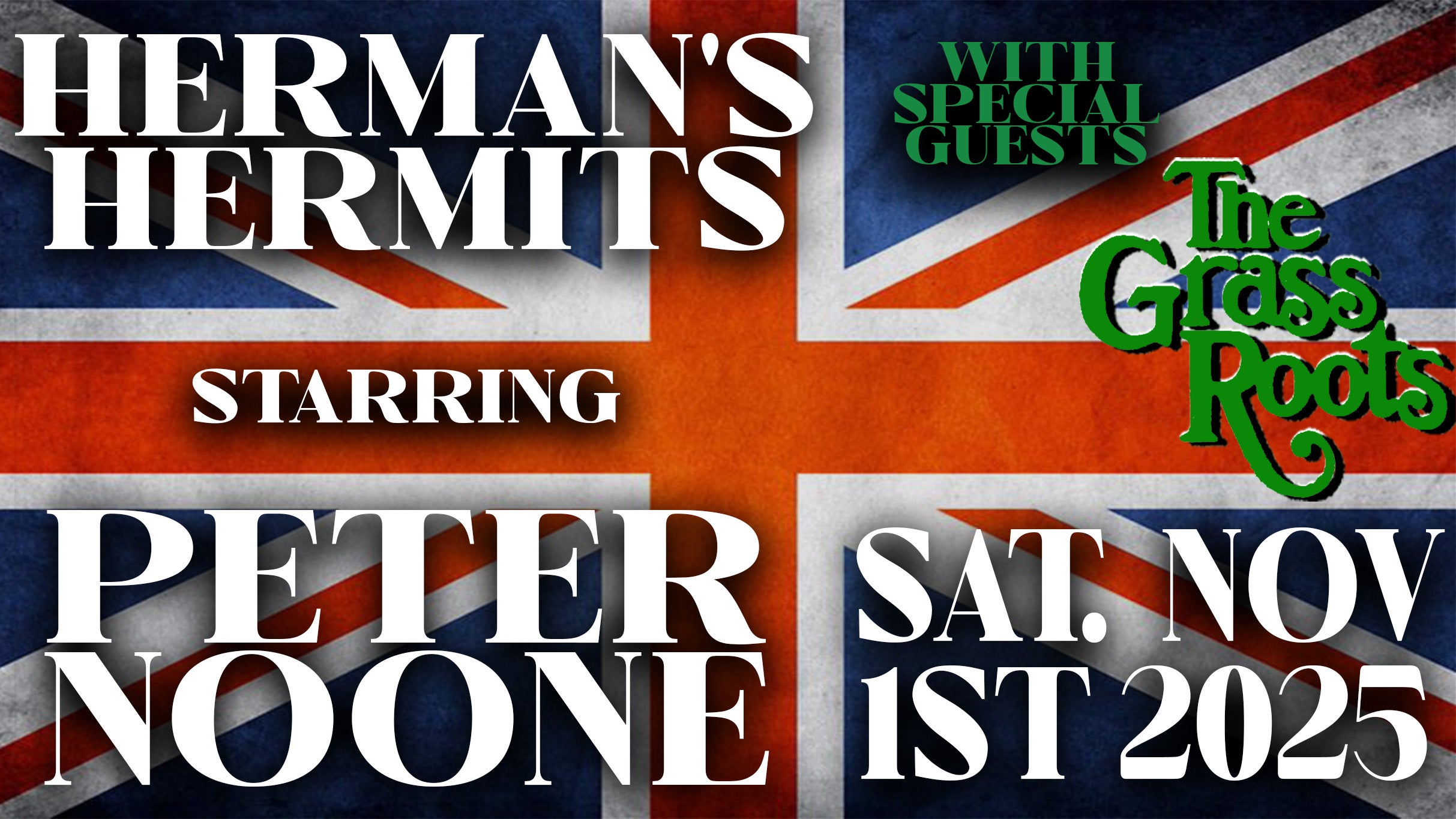Herman's Hermits Staring Peter Noone and The Grass Roots