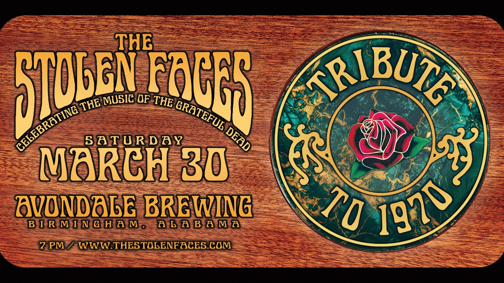 The Stolen Faces: A Tribute to 1970 at Avondale Brewing Co.