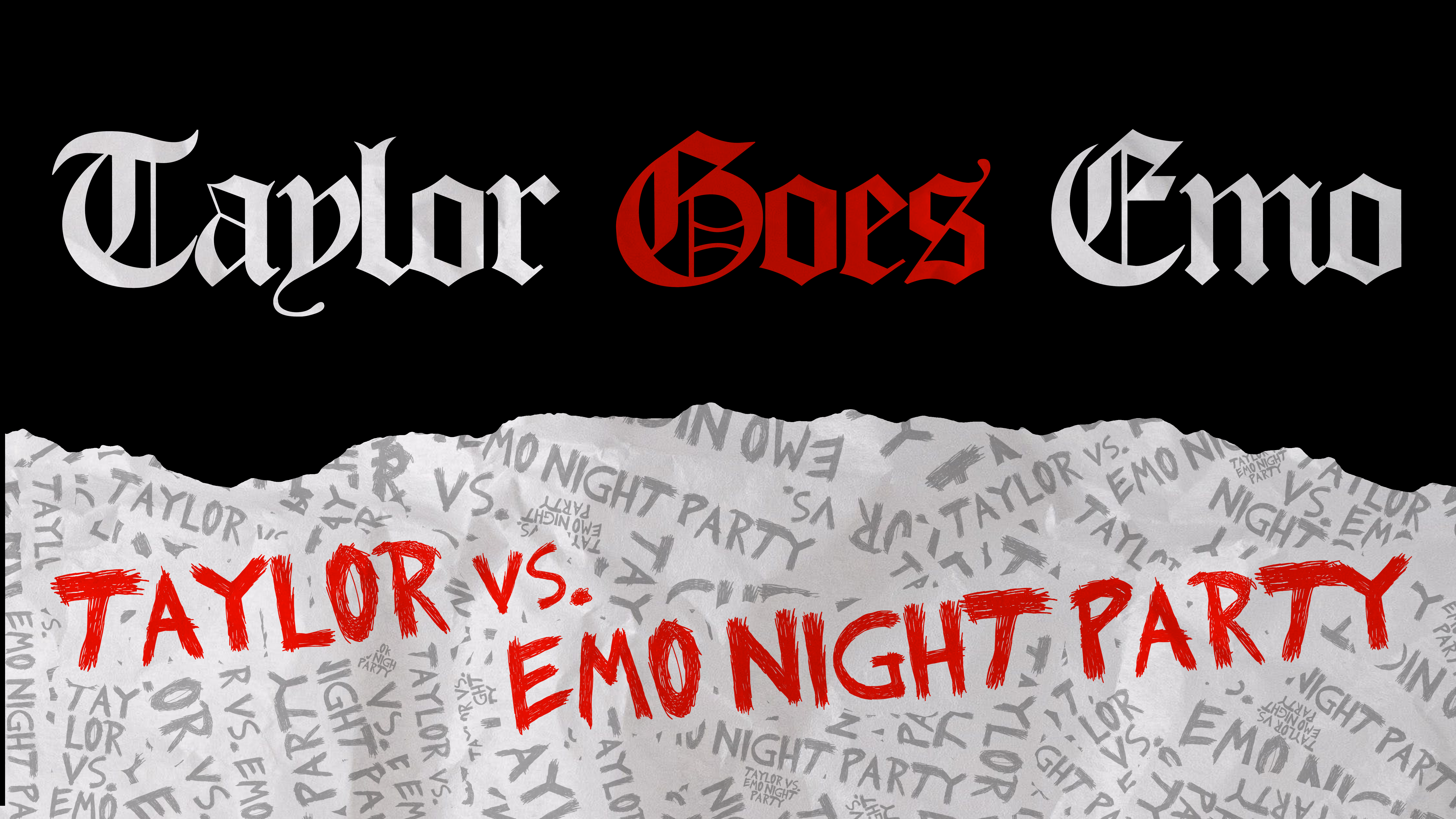 TAYLOR GOES EMO: Taylor Vs. Emo Night SWEMO Party | 18+ at The Masquerade – Purgatory – Atlanta, GA