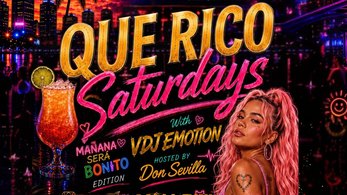 Que Rico Saturdays with VDJ Emotion by Sábado Gigante