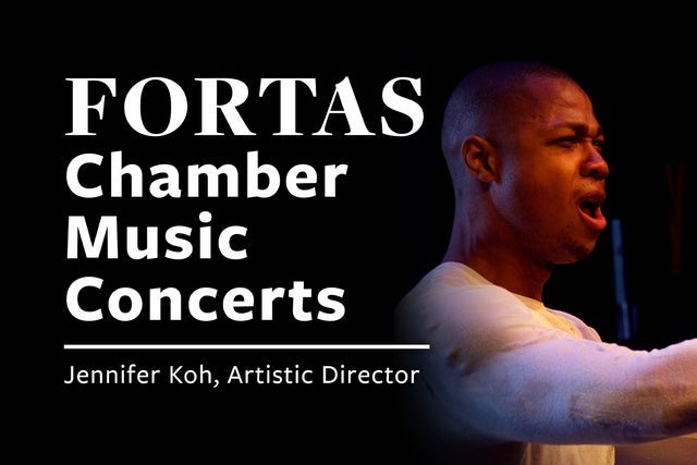 Fortas Chamber Music Concerts: Davóne Tines: Recital No 1: MASS