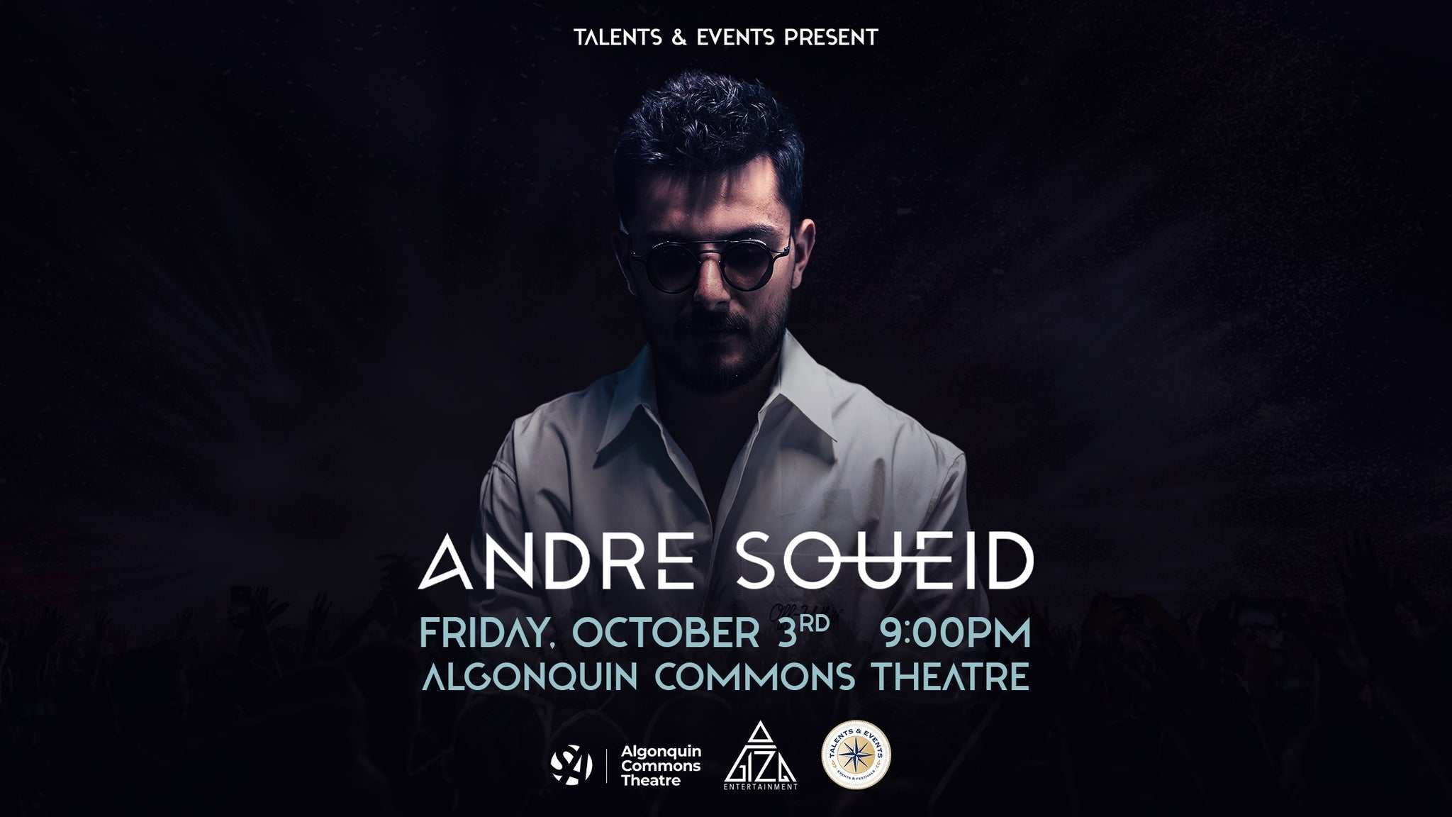 ANDRÉ SOUEID Live in Ottawa at Algonquin Commons Theatre – Nepean, Canada