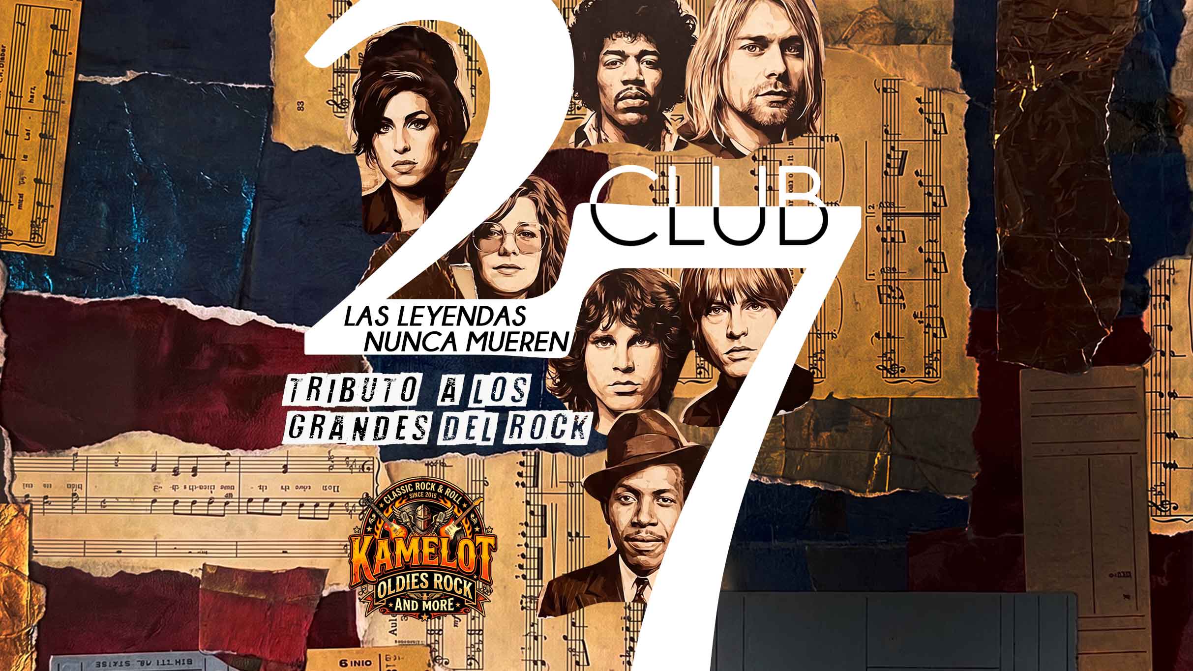 Club 27, las leyendas nunca mueren