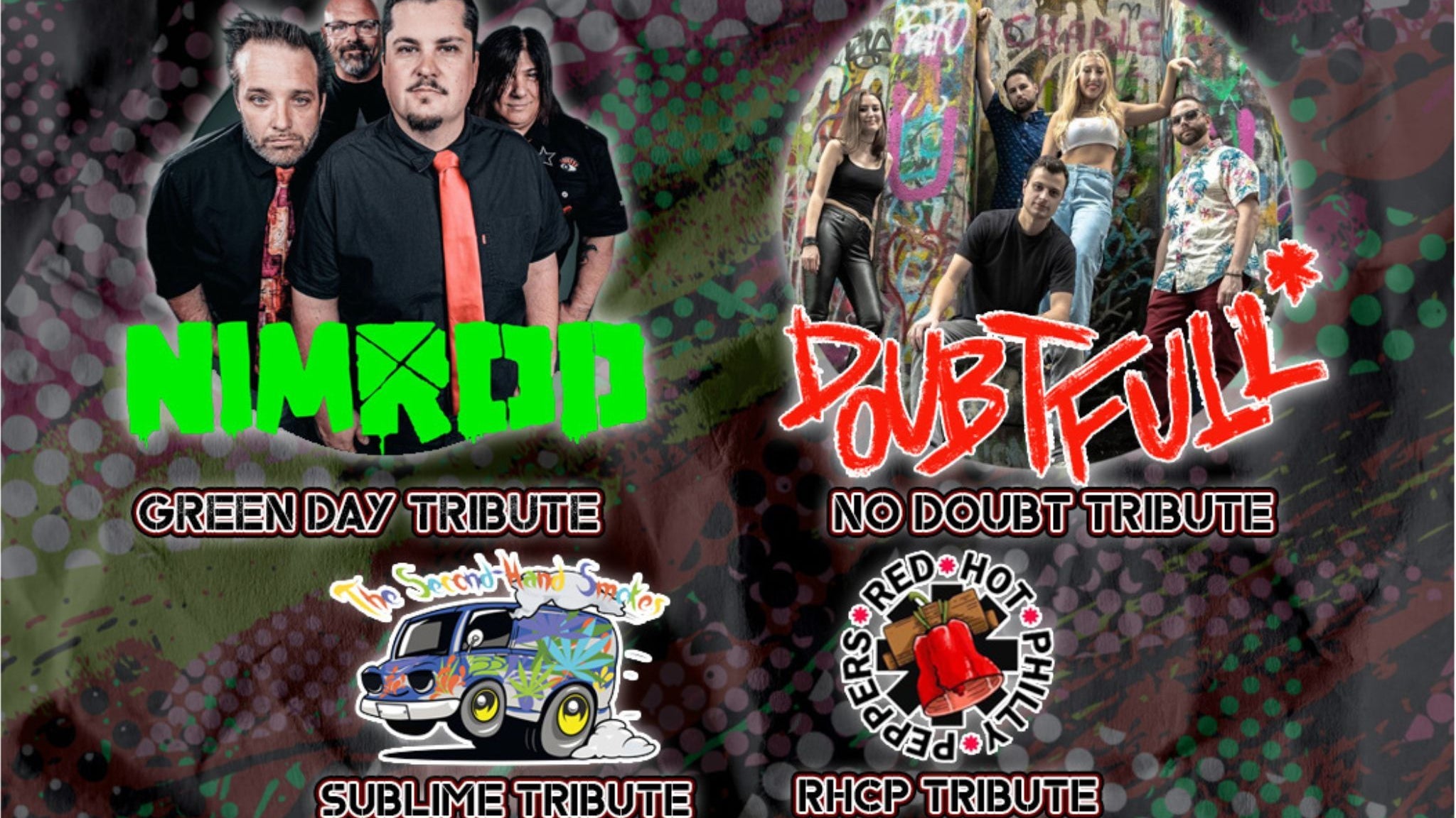 Nimrod – Green Day Tribute, Doubtfull – No Doubt Tribute at Reverb – Reading, PA