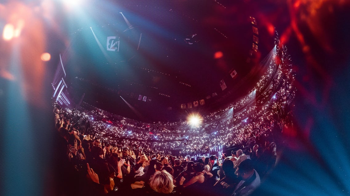 Dove Awards Nashville concert at Bridgestone Arena