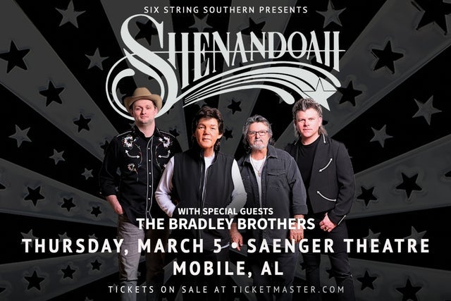 Shenandoah in Mobile promotional photo for Valentine's Offer 20% discount presale tickets offer