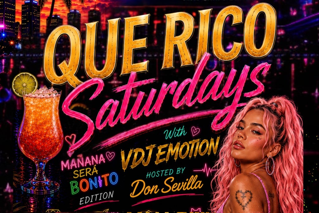 Que Rico Saturdays with VDJ Emotion by Sábado Gigante