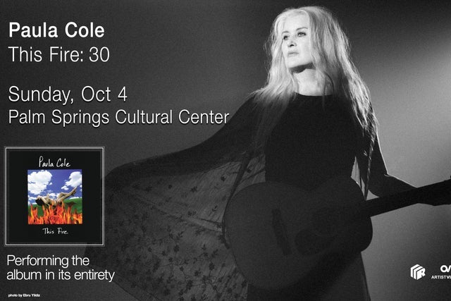 Official Paula Cole - THIS FIRE: 30 presale password (Via TMPresale.com)