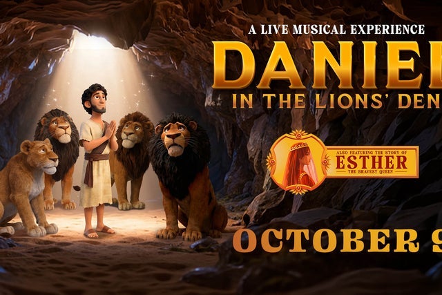 Presales to daniel in the lions' den featuring queen esther: members use these when buying pre-sale tickets