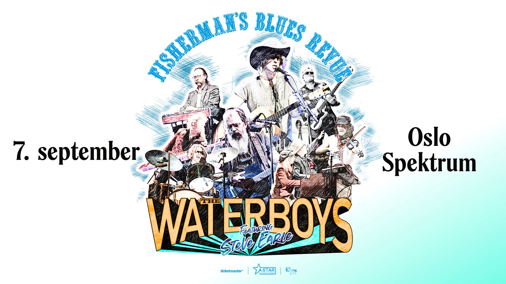 The Waterboys – Fisherman’s Blues Revue featuring Steve Earle