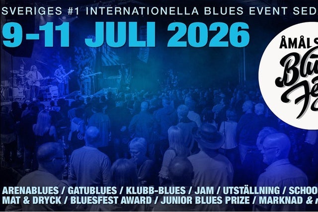 Åmåls Bluesfest 2-dagarsbiljett 10-11 juli