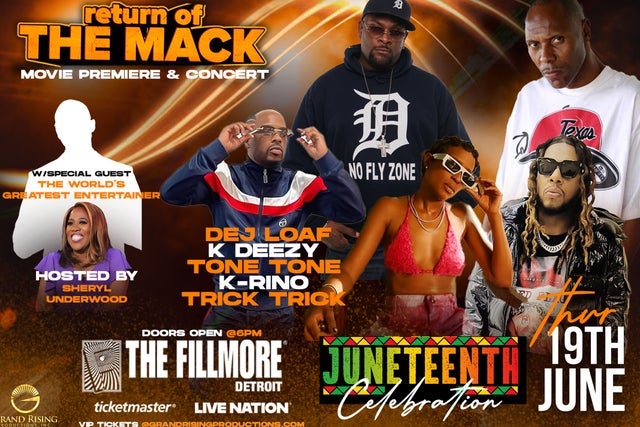 Return Of The Mack - Back For The Smoke - Movie Premier And Conc...