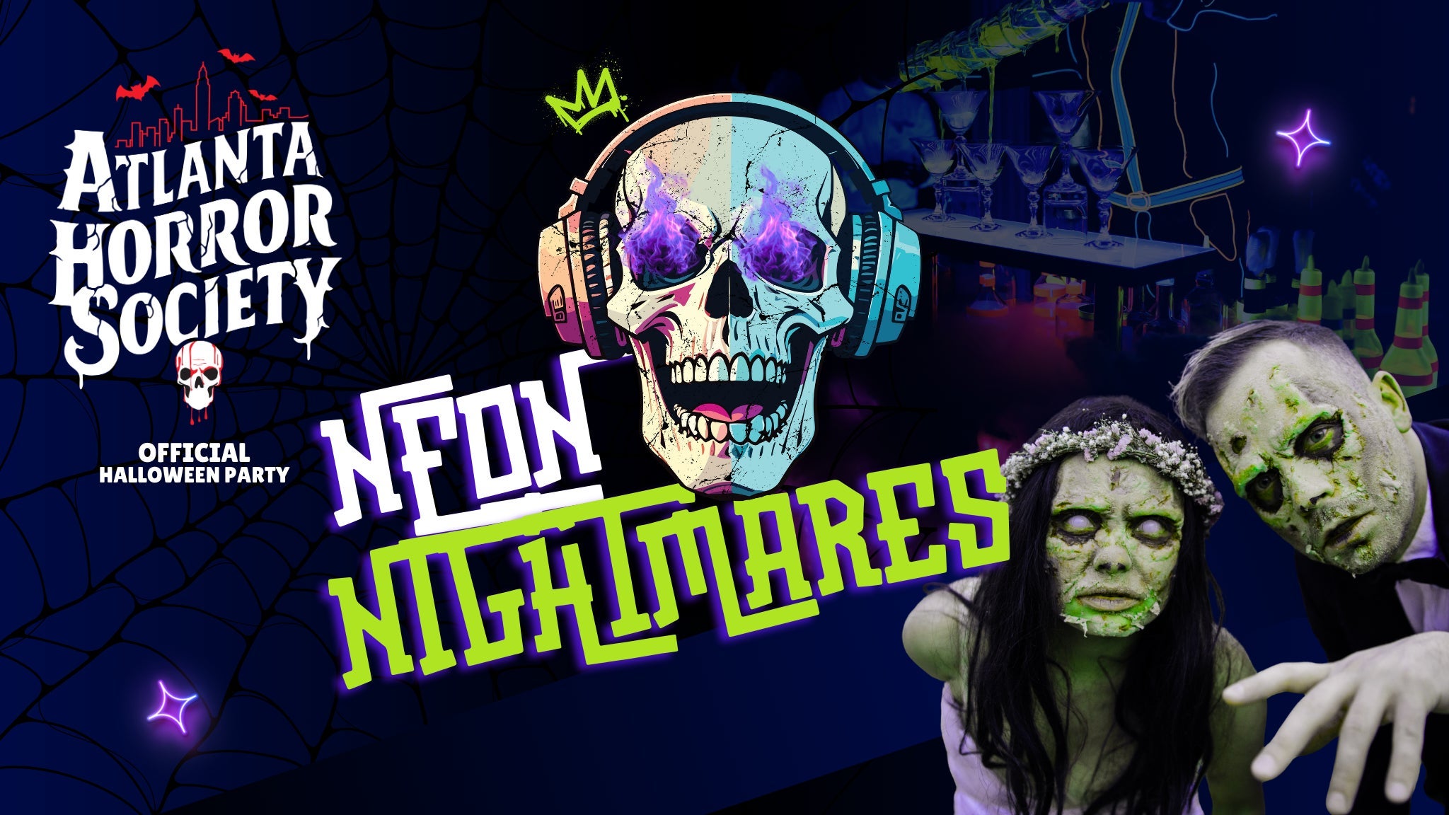 Atlanta Horror Society Presents: NEON NIGHTMARES | 18+ at The Masquerade – Purgatory – Atlanta, GA